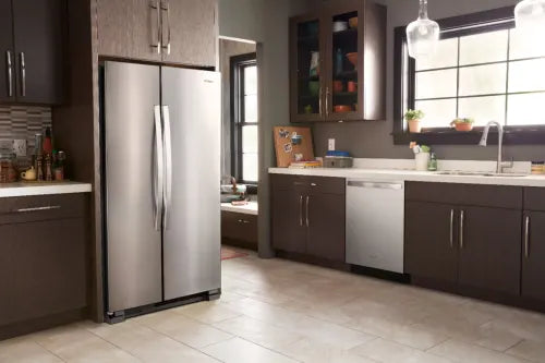 21CuFt Side by Side Refrigerator - Whirlpool (WRS312SNHM)